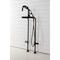 Aqua Vintage CCK8405DX Freestanding Tub Faucet with Supply Line, Stop Valve, Oil Rubbed Bronze CCK8405DX - alternate 5